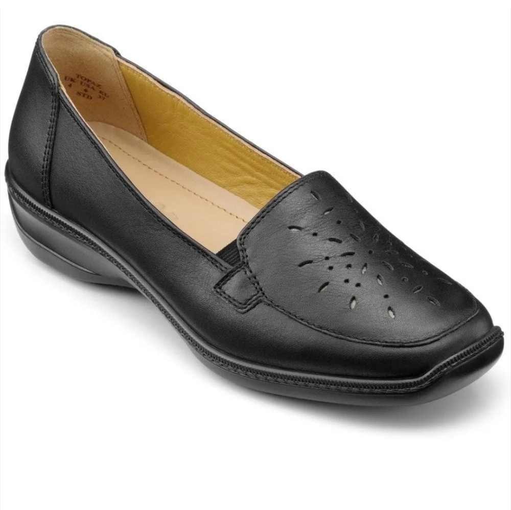 Hotter Topaz Leather Loafer Size 8 Excellent Unworn Condition Office Interview